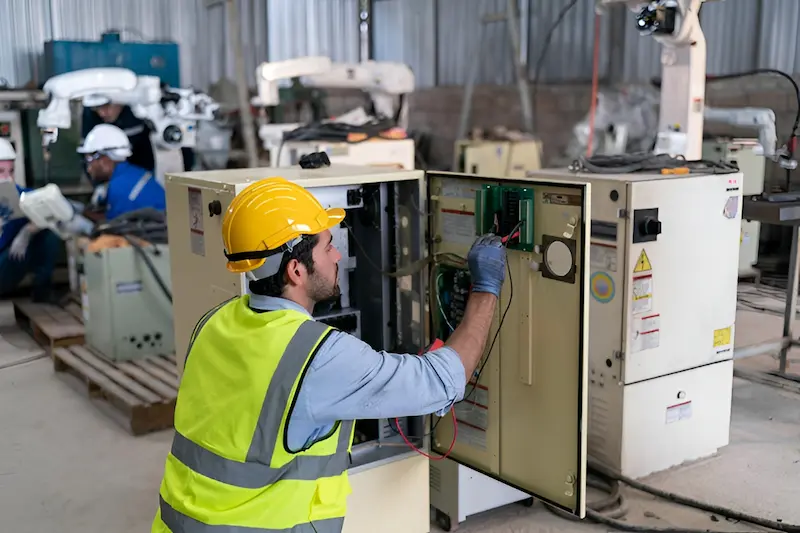 Instalación de maquinaria importada desde China