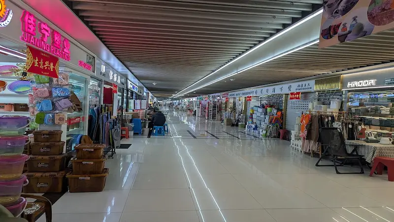 Mercado de Yiwu China para buscar proveedores